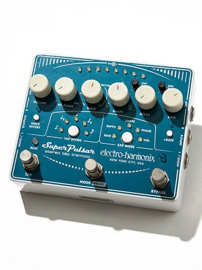 ELECTRO-HARMONIX Super Pulsar Stereo Tap Tremolo