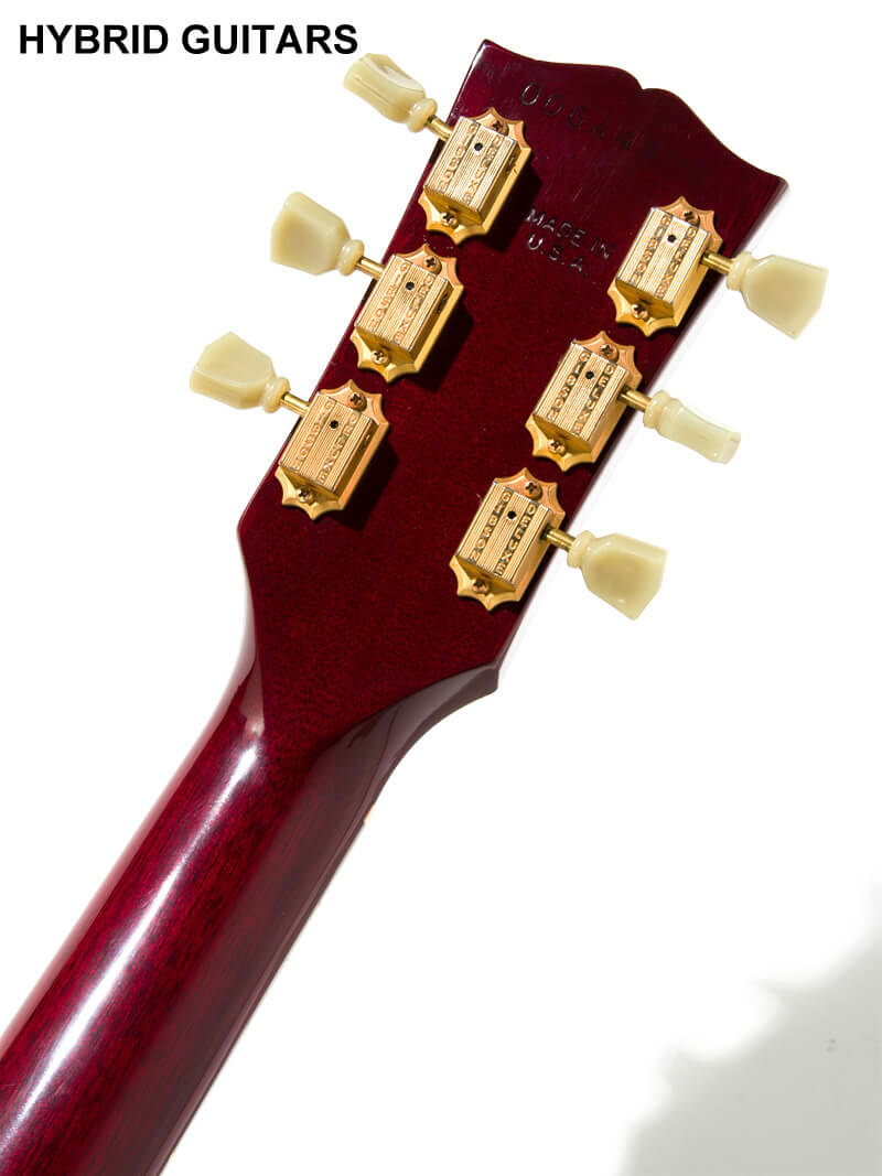 Gibson Les Paul Studio Figured & Gold Hardware Wine Red 6