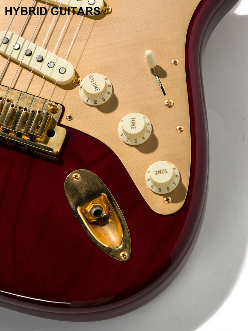 Fender Custom Shop Custom Classic Stratocaster Midnight Wine Master Built by Yuriy Shishkov 10