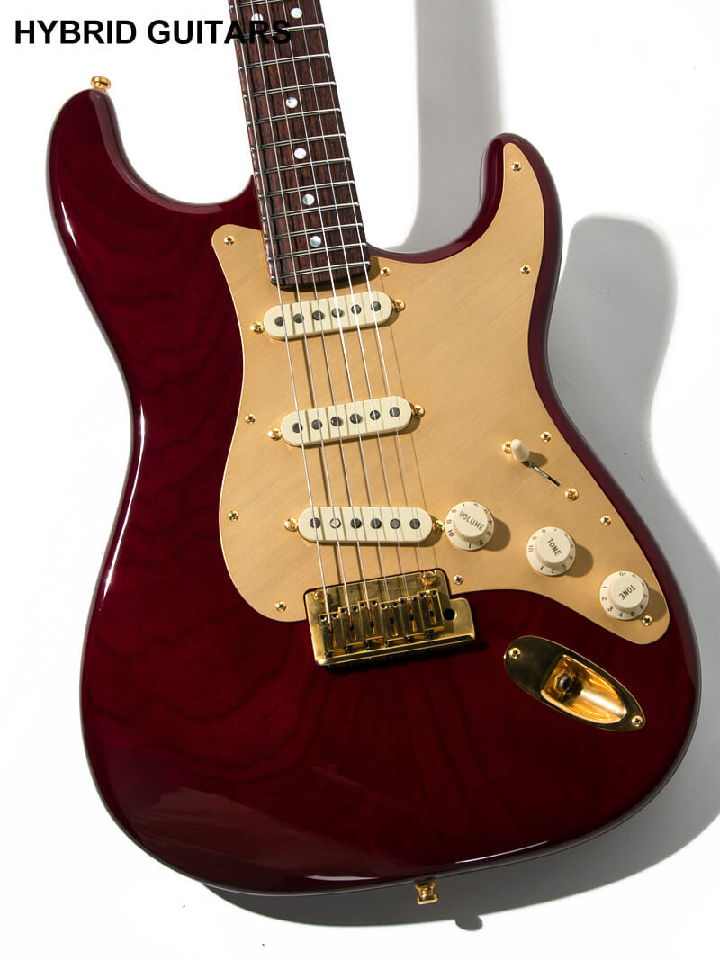 Fender Custom Shop Custom Classic Stratocaster Midnight Wine Master Built by Yuriy Shishkov 13