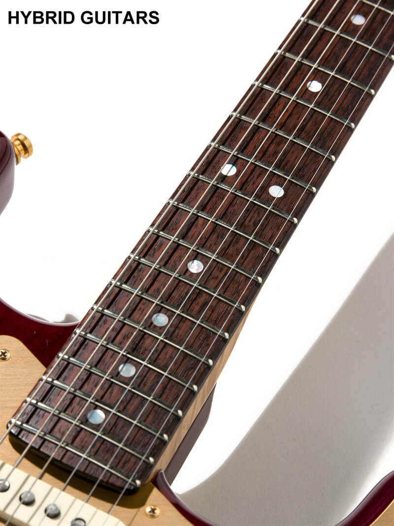 Fender Custom Shop Custom Classic Stratocaster Midnight Wine Master Built by Yuriy Shishkov 15