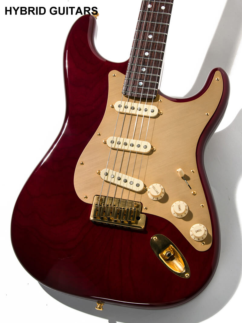 Fender Custom Shop Custom Classic Stratocaster Midnight Wine Master Built by Yuriy Shishkov 3