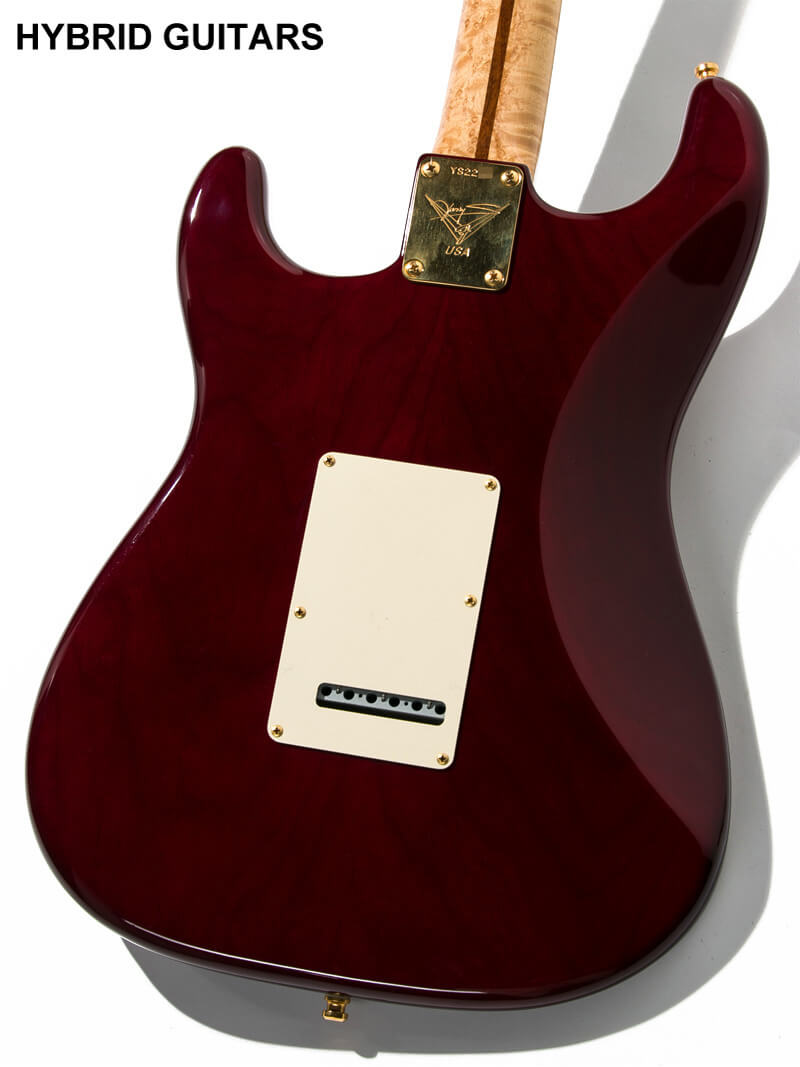 Fender Custom Shop Custom Classic Stratocaster Midnight Wine Master Built by Yuriy Shishkov 4