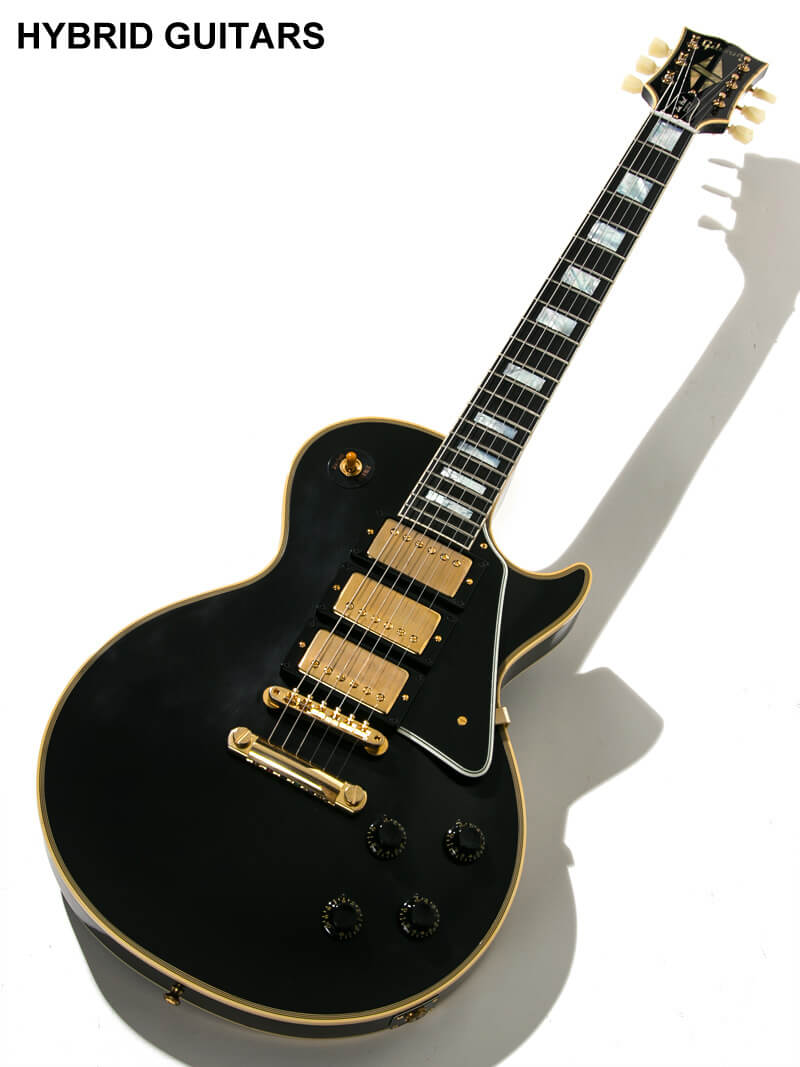 Gibson Custom Shop 1957 Les Paul Custom Reissue 3-Pickup VOS Ebony 1