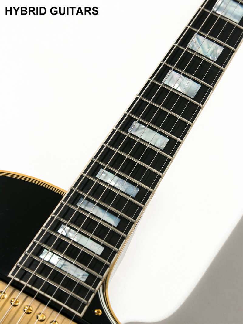 Gibson Custom Shop 1957 Les Paul Custom Reissue 3-Pickup VOS Ebony 12