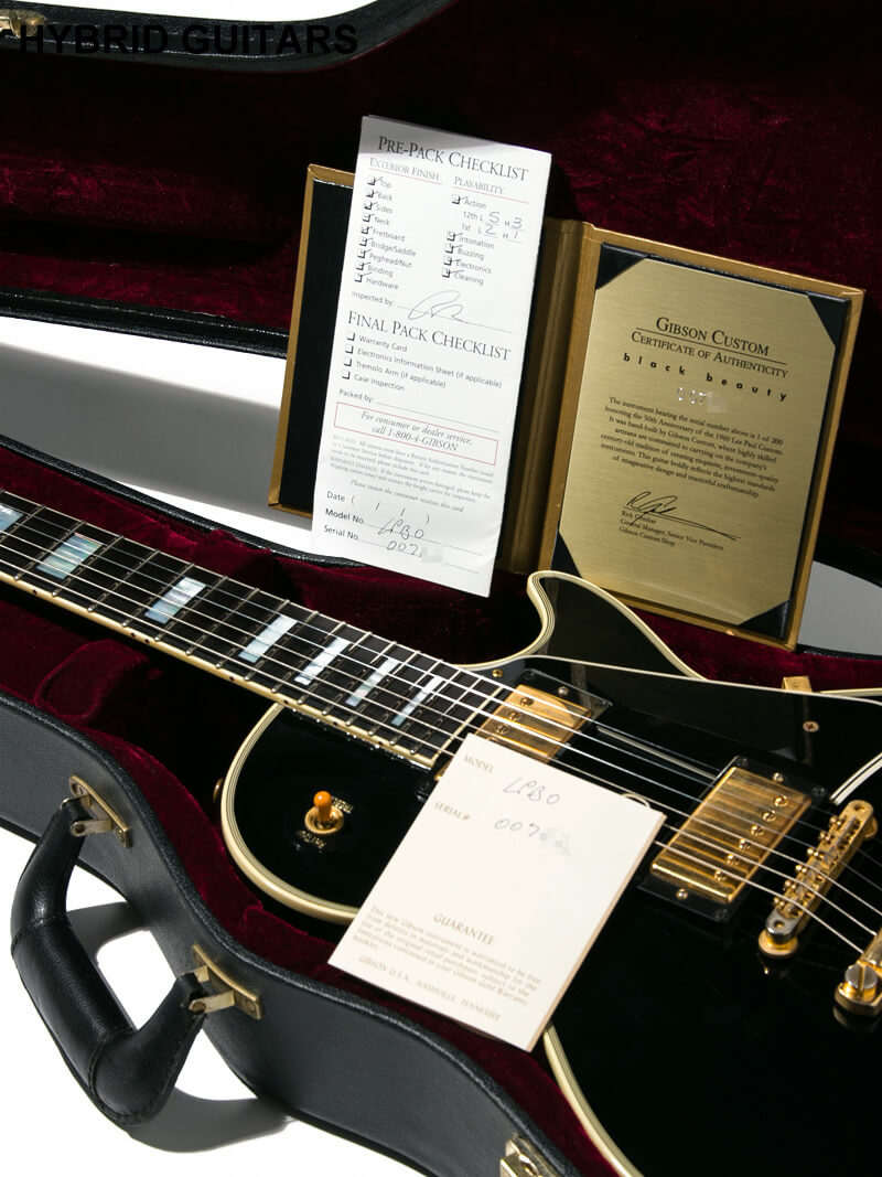 Gibson Custom Shop 50th Anniversary 1960 Les Paul Custom Black Beauty 15