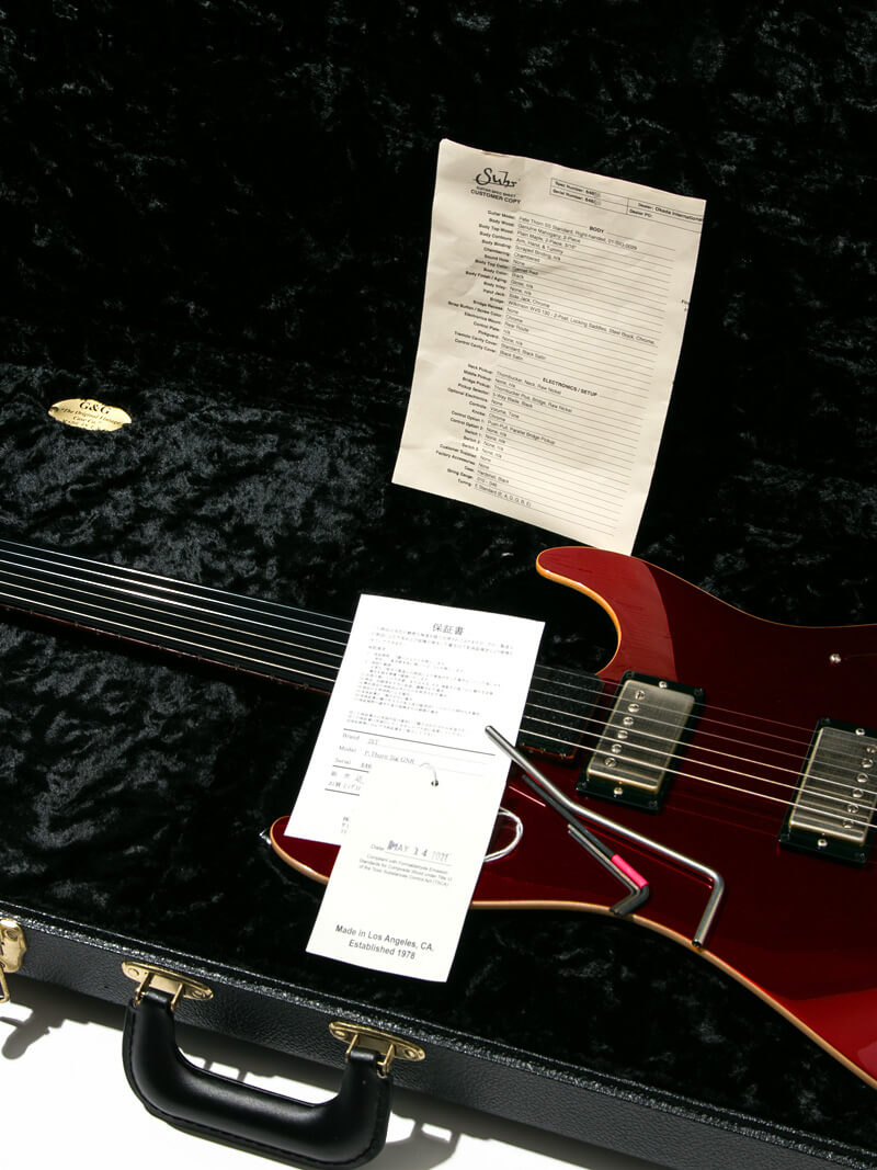 Suhr Pete Thorn Signature Garnet Red 15