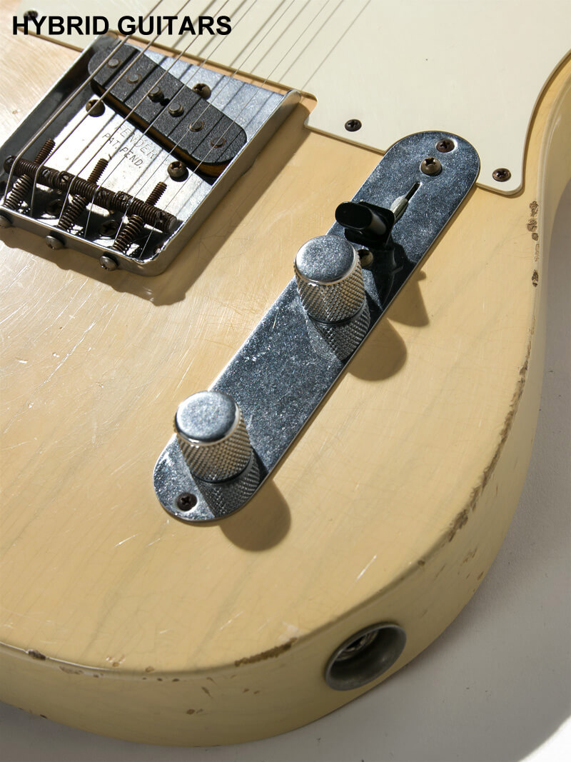 Fender Custom Shop Master Builder Apprentice 1959 Telecaster Relic Abigail Ybarra P.U. Aged Blonde Trans by Paul Waller 11