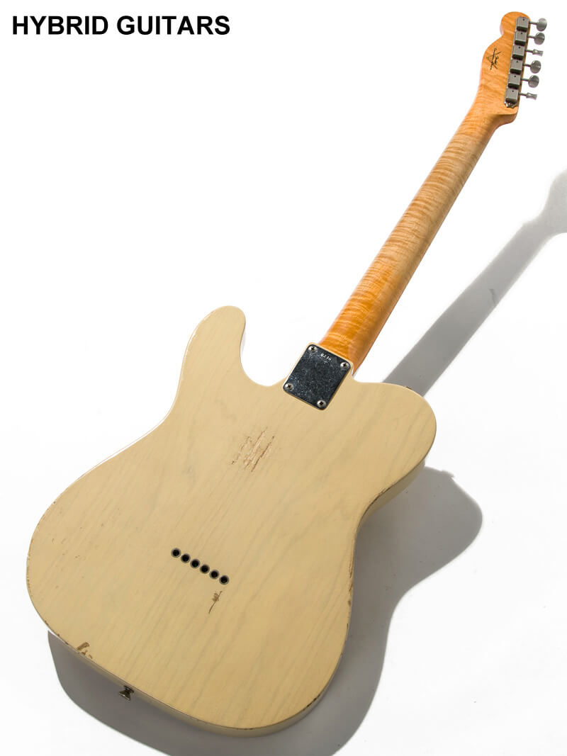 Fender Custom Shop Master Builder Apprentice 1959 Telecaster Relic Abigail Ybarra P.U. Aged Blonde Trans by Paul Waller 2