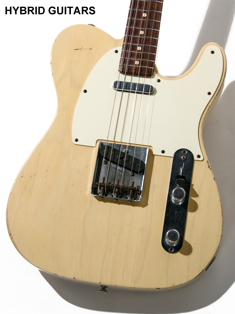 Fender Custom Shop Master Builder Apprentice 1959 Telecaster Relic Abigail Ybarra P.U. Aged Blonde Trans by Paul Waller 3