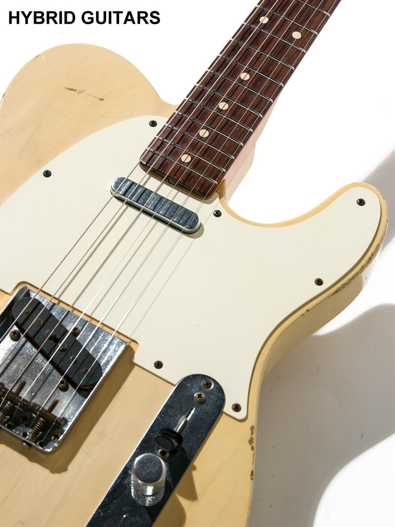 Fender Custom Shop Master Builder Apprentice 1959 Telecaster Relic Abigail Ybarra P.U. Aged Blonde Trans by Paul Waller 9