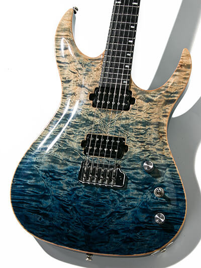 Acacia Guitars Custom Shop Hades 6 Blue Dip