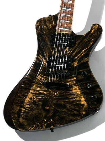 ESP STREAM-GT Custom Buckeye Burl