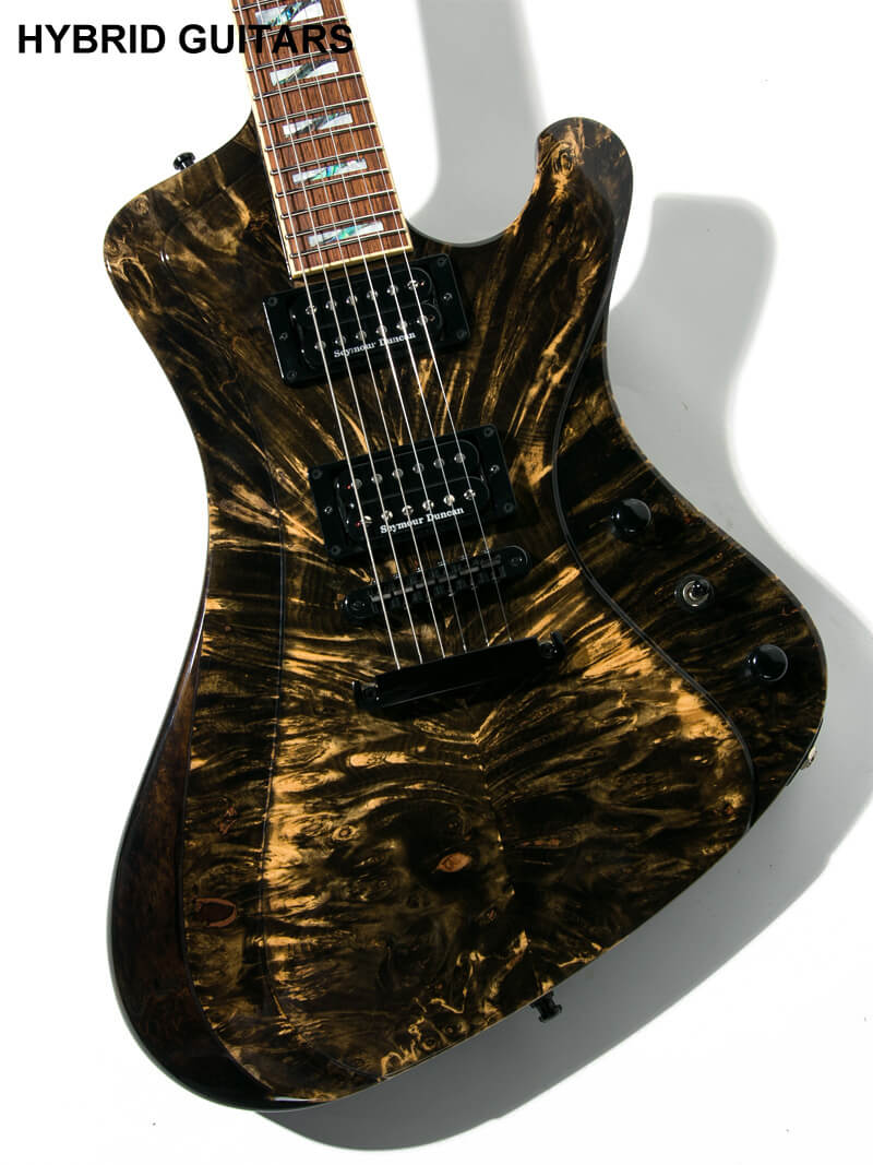 ESP STREAM-GT Custom Buckeye Burl 12