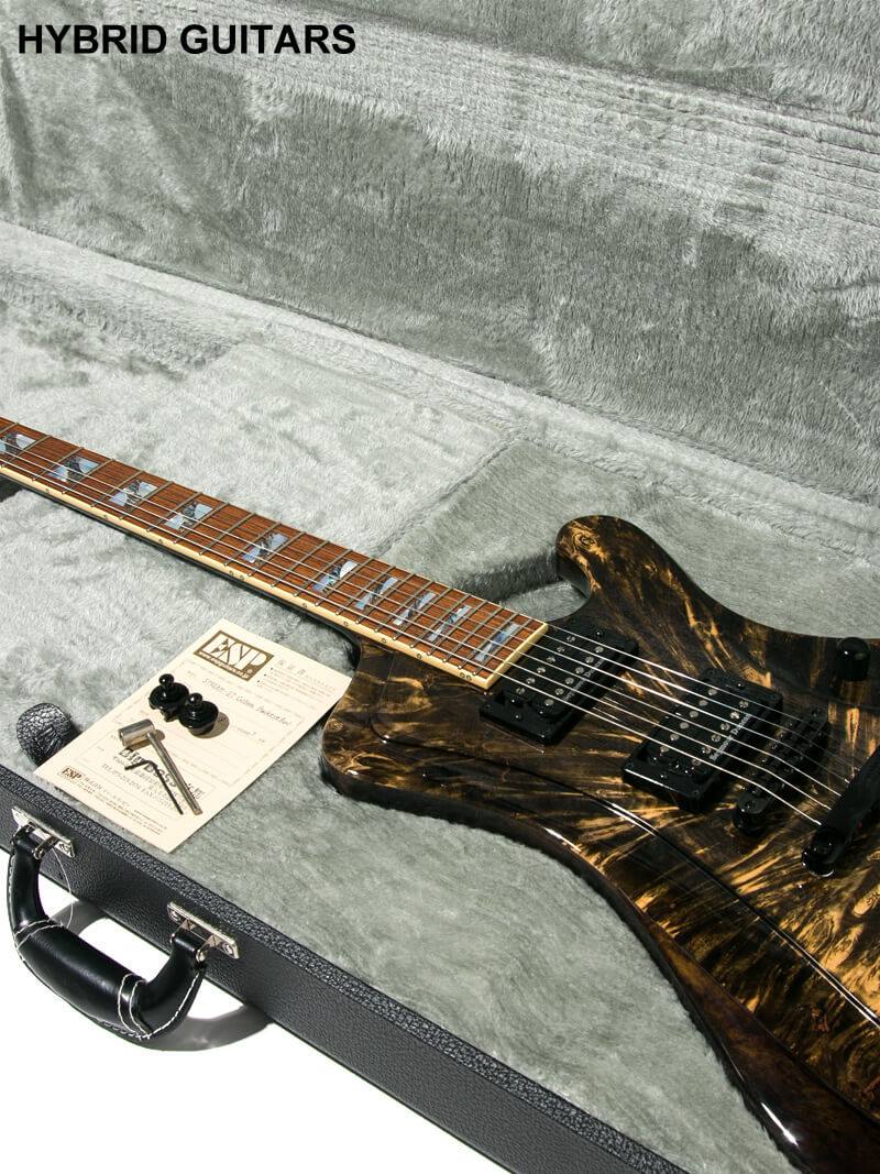 ESP STREAM-GT Custom Buckeye Burl 15