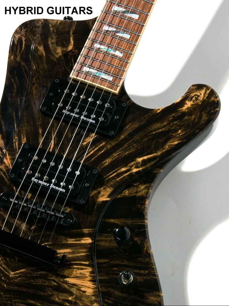 ESP STREAM-GT Custom Buckeye Burl 9