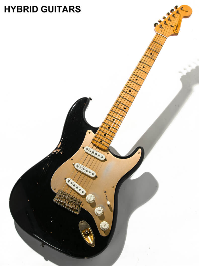 Fender Custom Shop 1956 Stratocaster Heavy Relic Black 1