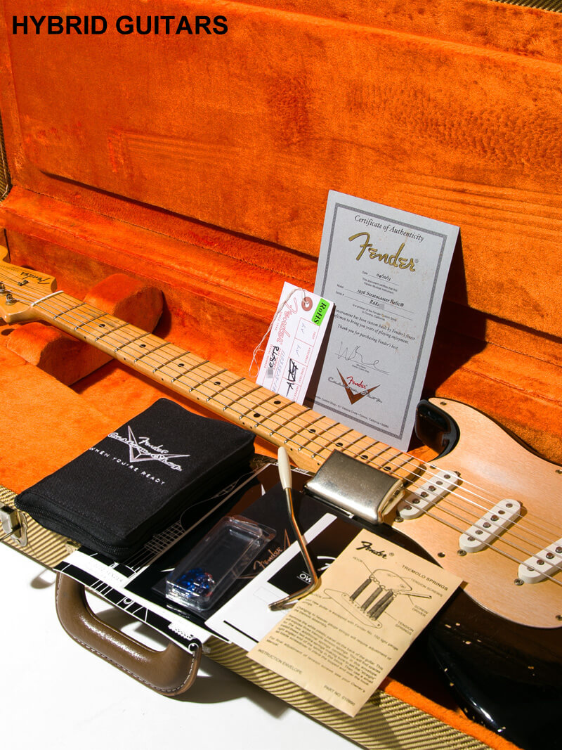 Fender Custom Shop 1956 Stratocaster Heavy Relic Black 14