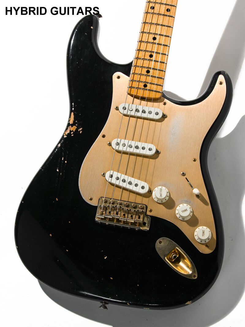 Fender Custom Shop 1956 Stratocaster Heavy Relic Black 3