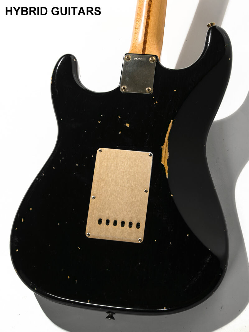 Fender Custom Shop 1956 Stratocaster Heavy Relic Black 4