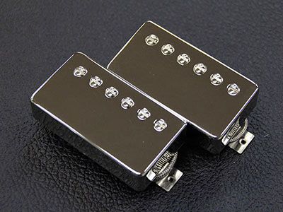 Amber Pickups Classic Rock Nickel Covered Set